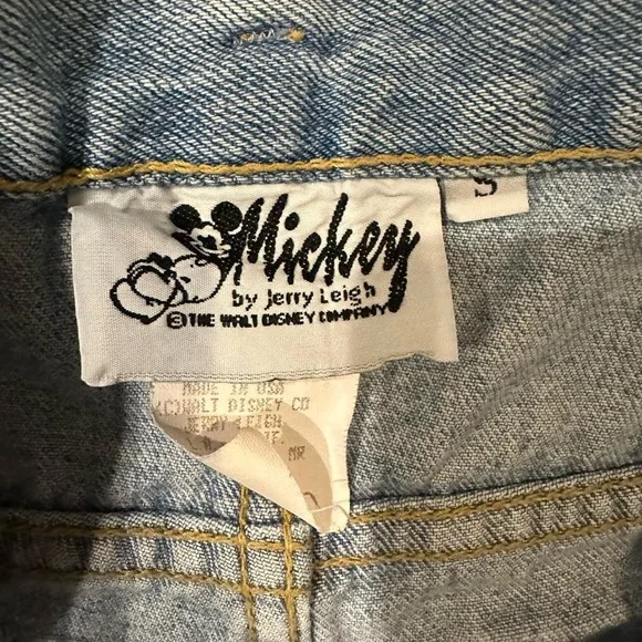 Vintage 90s Disney Mickey Jerry Leigh jean shorts - small - Picture 4 of 6